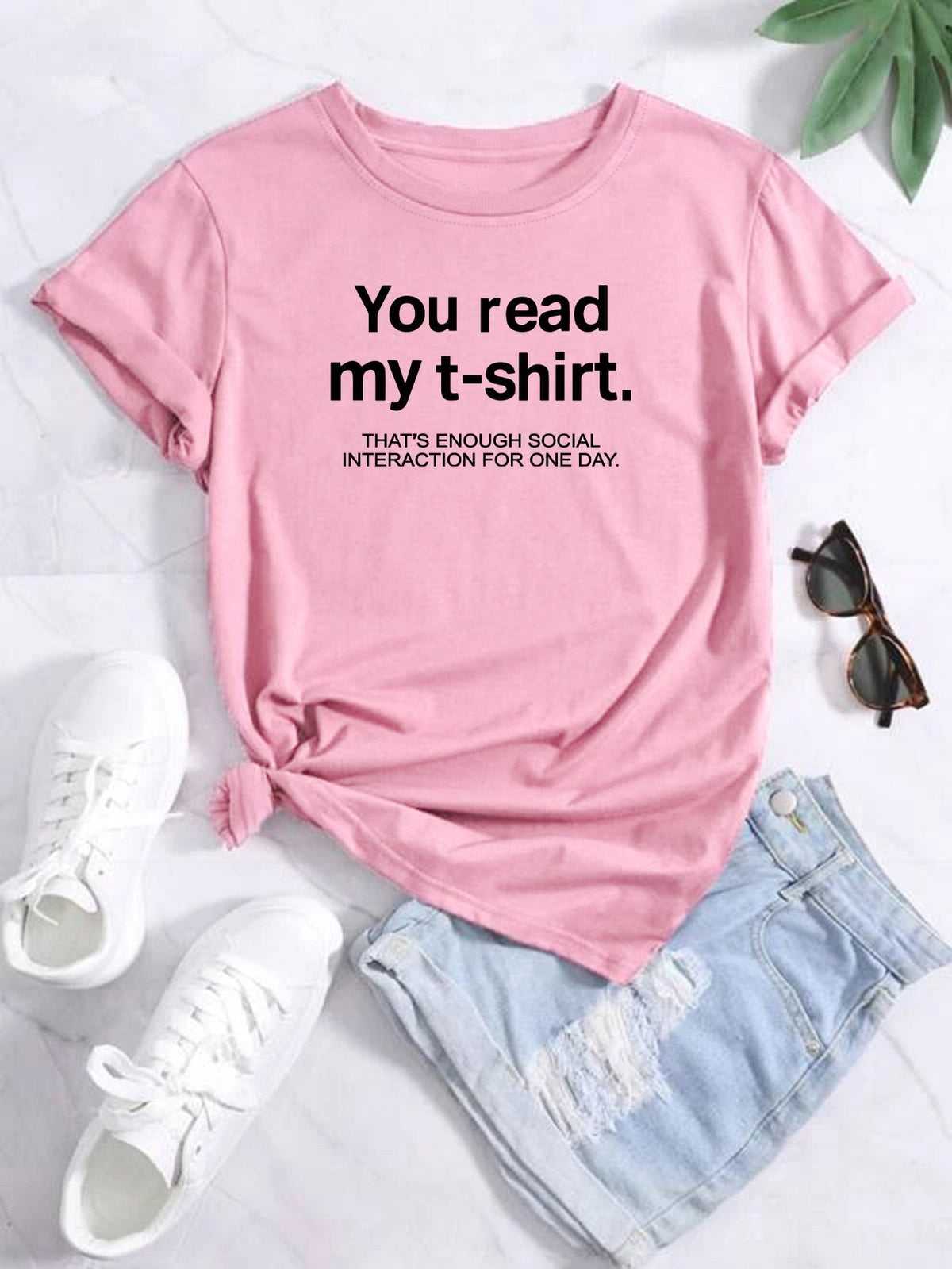 "You Read My T-shirt"